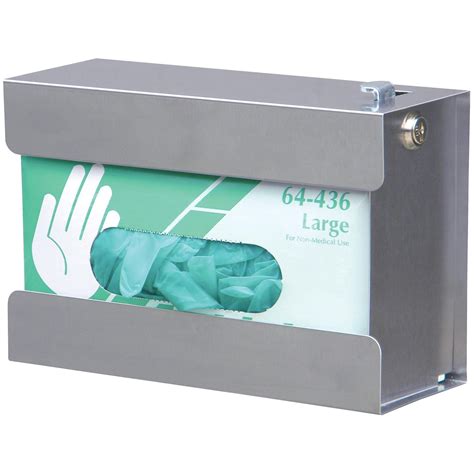 steel glove box with mounting flange|latex glove boxes.